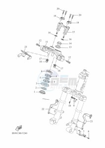 XTZ690 TENERE 700 (BNW1) drawing STEERING