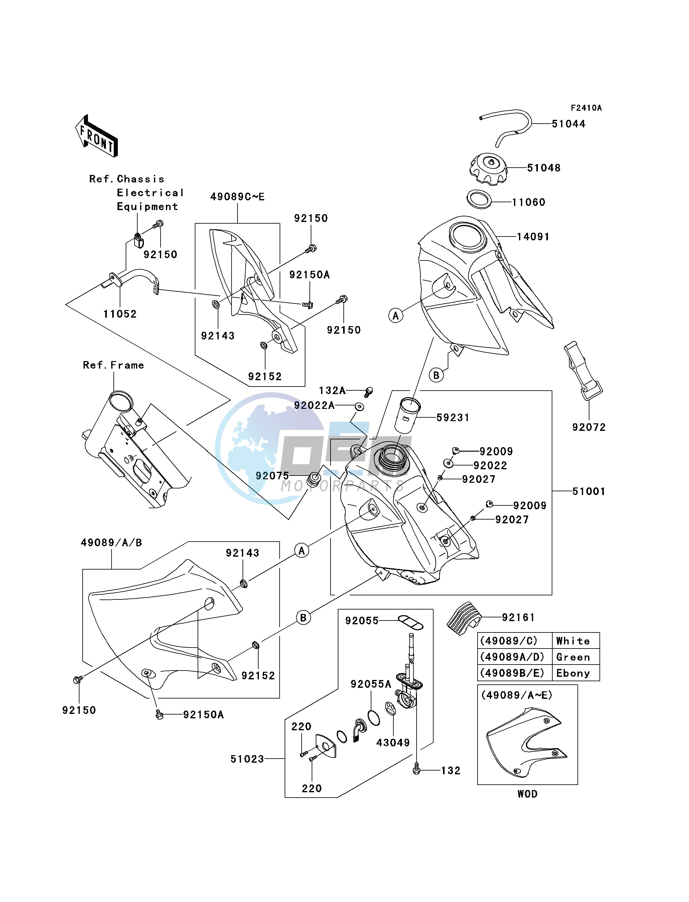 FUEL TANK-- A8F - A9FA- -