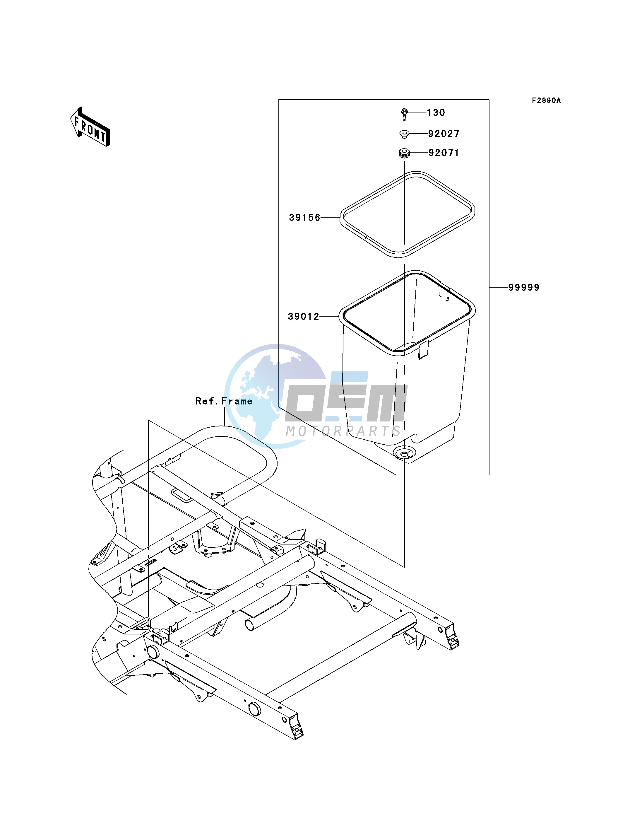 OPTIONAL PARTS-- FRAME- -