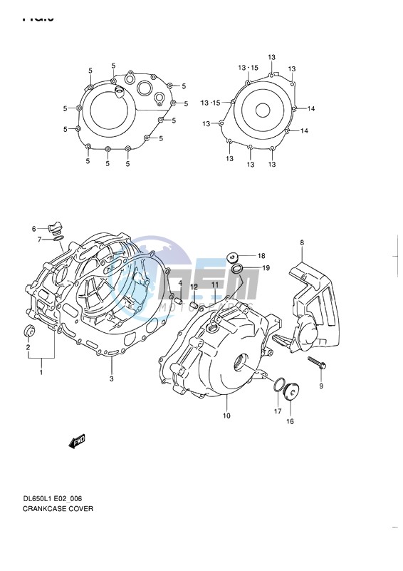 CRANKCASE COVER