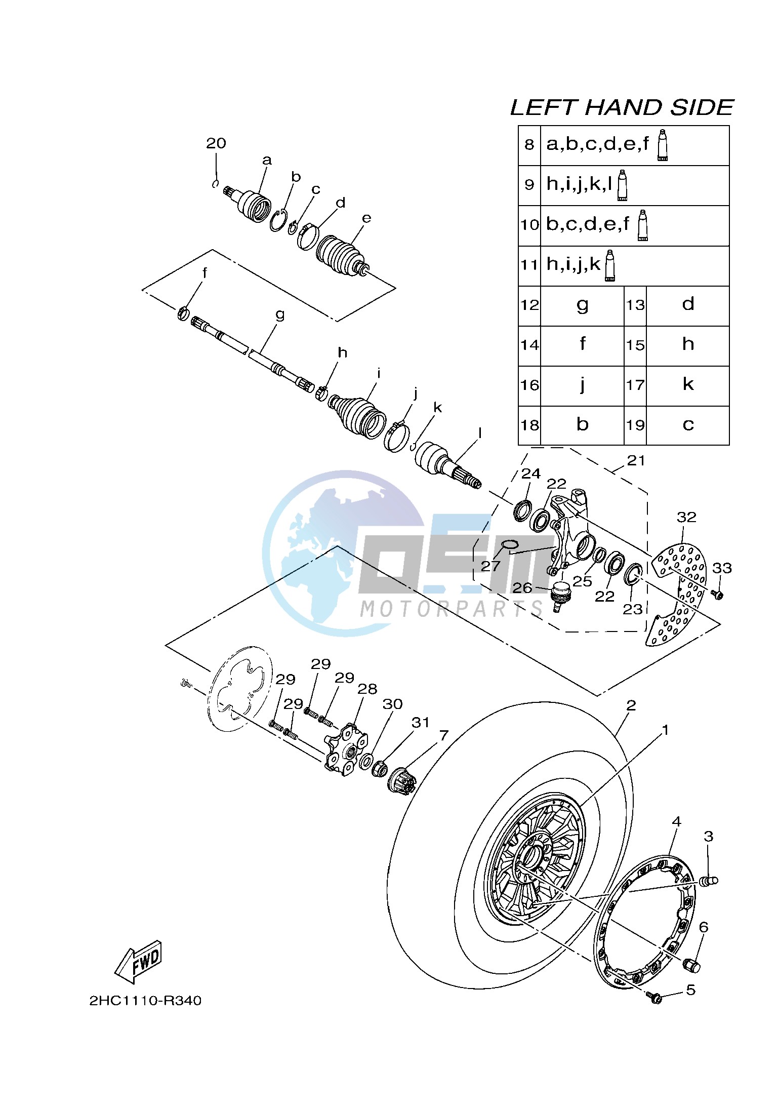 FRONT WHEEL