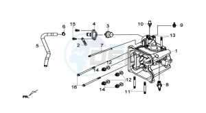 JOYMAX 300I drawing CYLINDER HEAD CPL