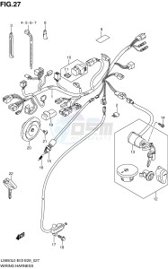 LS650 (E3-E28) SAVAGE drawing WIRING HARNESS