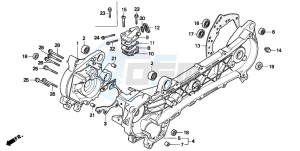 PK50M drawing CRANKCASE