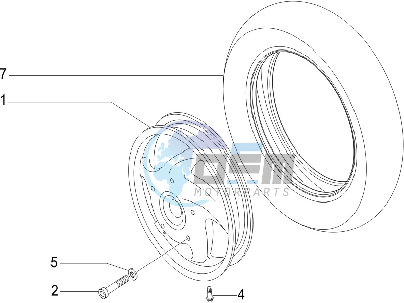 Front wheel