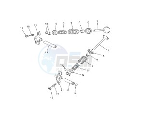 YP R X-MAX 250 drawing VALVE