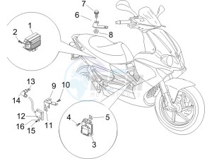 Runner 125 VX 4t Race drawing Voltage Regulators - Electronic Control Units (ecu) - H.T. Coil