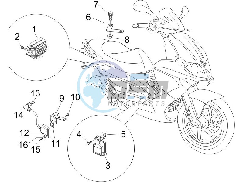 Voltage Regulators - Electronic Control Units (ecu) - H.T. Coil