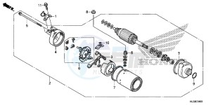 SXS700M2H Europe Direct - (ED) drawing STARTING MOTOR