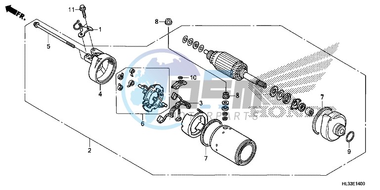 STARTING MOTOR