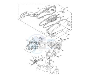 HW XENTER 125 drawing INTAKE