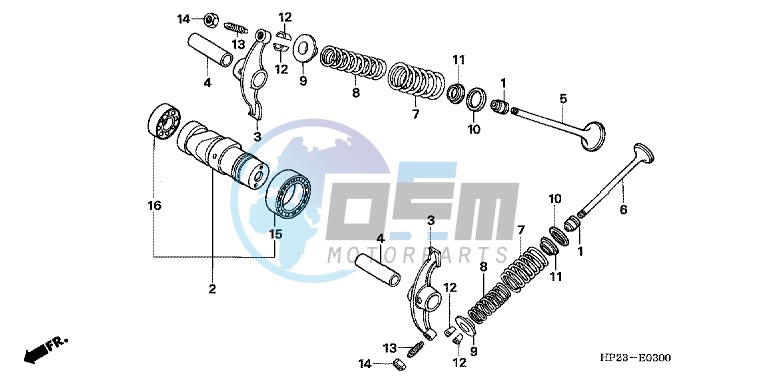 CAMSHAFT/ VALVE