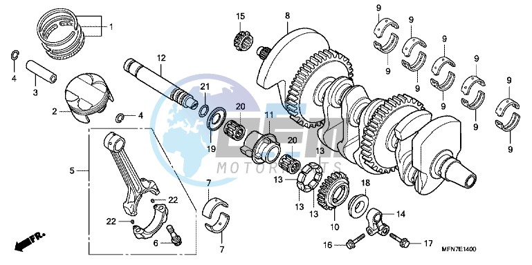 CRANKSHAFT/ PI STON