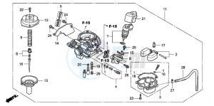 NVS503SH 502 drawing CARBURETOR