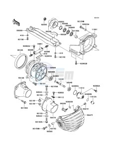 JET SKI STX-12F JT1200-D1 FR drawing Jet Pump