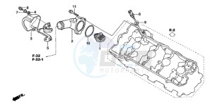 CBF600NA drawing THERMOSTAT (CBF600S6/SA6/N6/NA6)