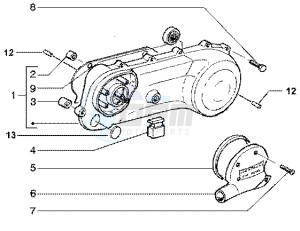 Runner 50 SP drawing Transmission cover