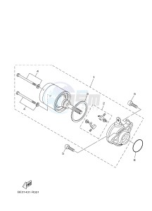 MWS150 MWS150-A TRICITY 155 (BB89) drawing STARTING MOTOR