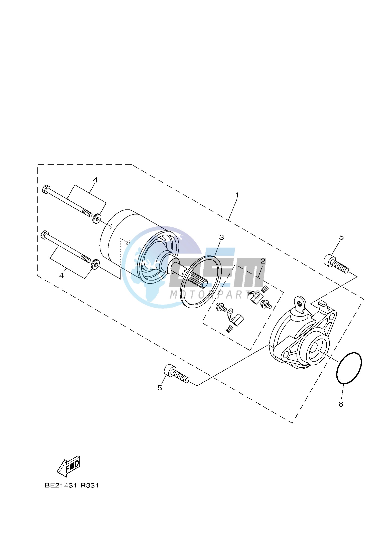 STARTING MOTOR