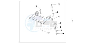 CBF1000T drawing KIT CARRIER BRKT