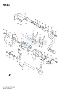 LT-R450 (E19) drawing GEAR SHIFTING (LT-R450L1 E19)