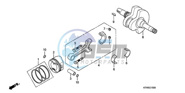 CRANKSHAFT/PISTON