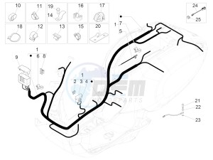 Primavera 50 4T-2V 25 kmh (EMEA) drawing Main cable harness