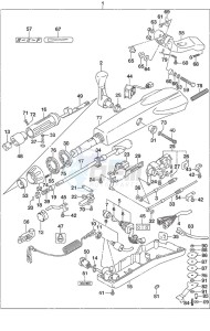 DF 40A drawing Tiller Handle