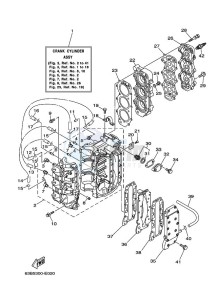 40VEOS drawing CYLINDER--CRANKCASE