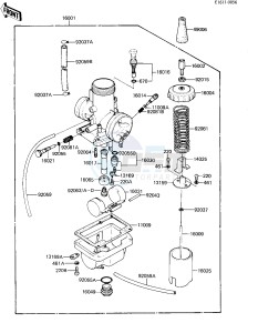 KX 80 C [KX80] (C2) [KX80] drawing CARBURETOR