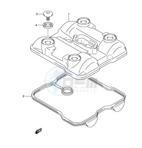 LT-A700X (E28-E33) drawing CYLINDER HEAD COVER