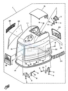 175A drawing FAIRING-UPPER