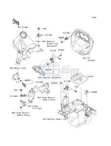 VN 2000 G [VULCAN 2000] (8F-9F) G8F drawing FUEL INJECTION