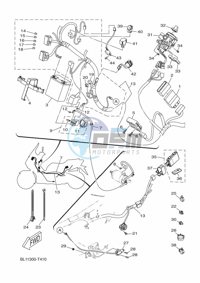 STEERING HANDLE & CABLE