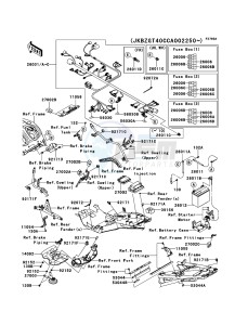 1400GTR_ABS ZG1400CCF FR GB XX (EU ME A(FRICA) drawing Chassis Electrical Equipment