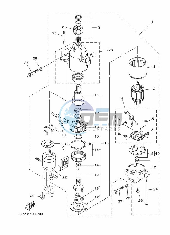 STARTER-MOTOR