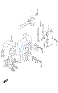 DF 200A drawing Rectifier/Ignition Coil