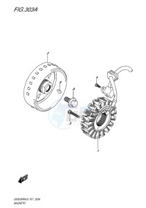 GSX-250 RA drawing MAGNETO