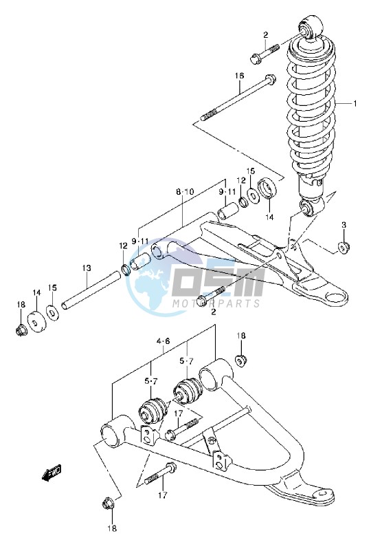 FRONT SUSPENSION ARM