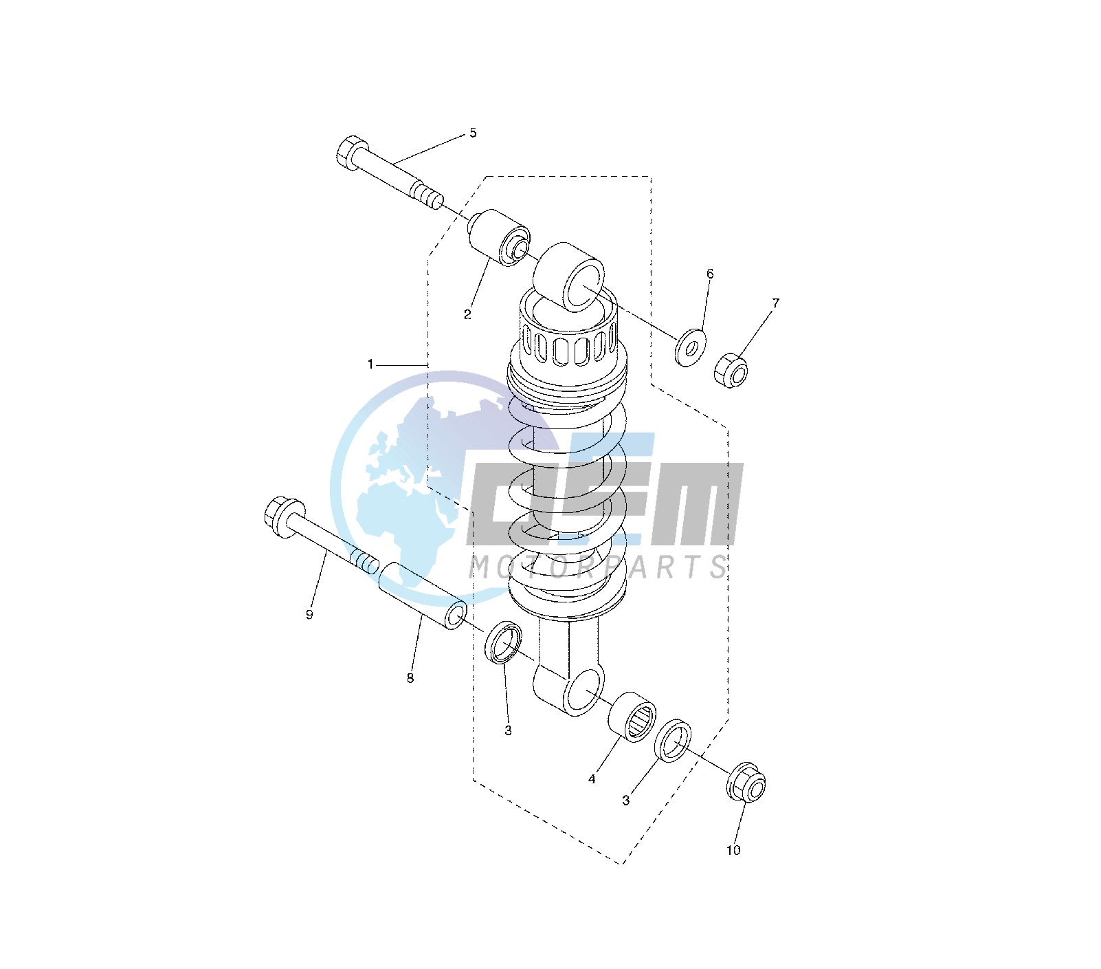 REAR SHOCK ABSORBER