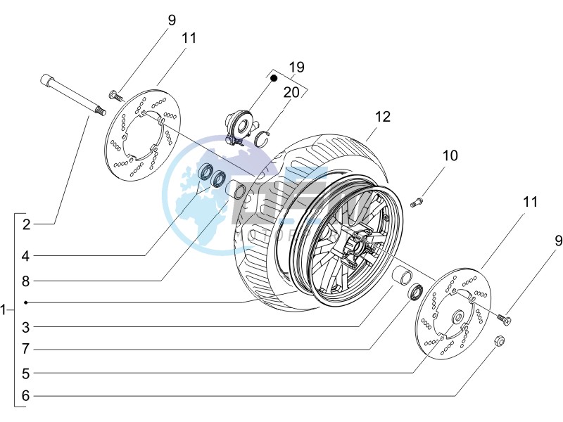 Front wheel