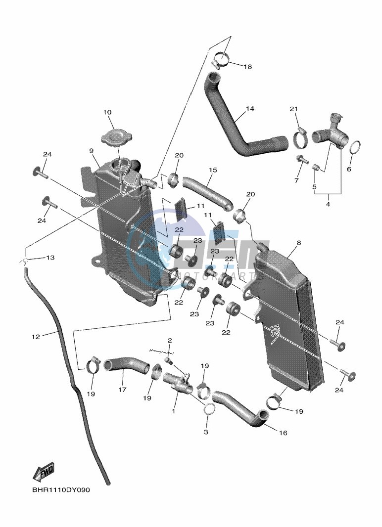 RADIATOR & HOSE