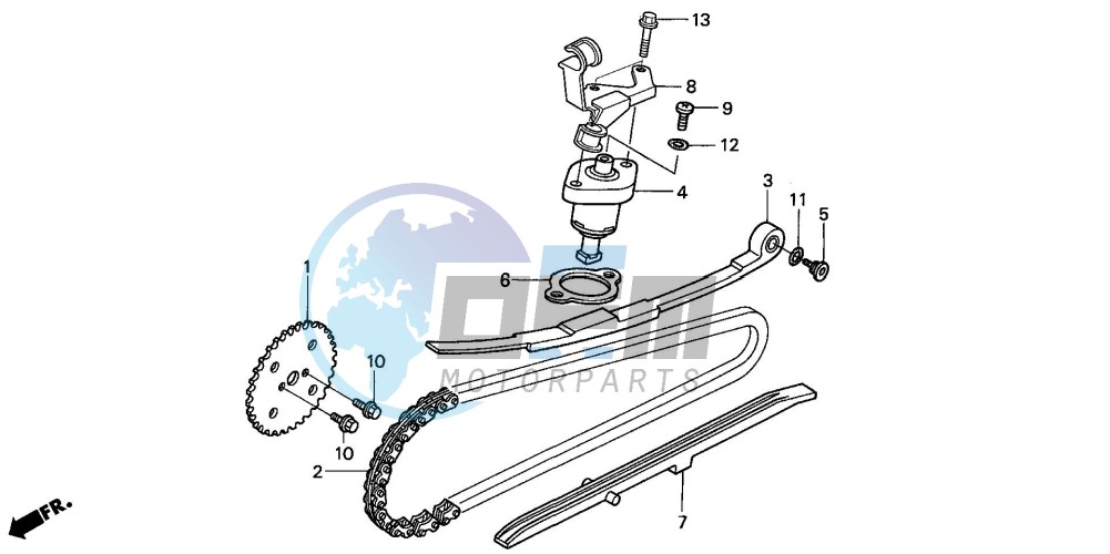 CAM CHAIN/TENSIONER