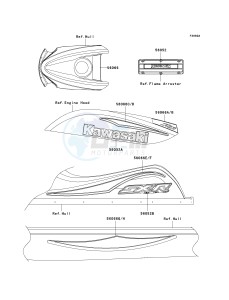 JS 800 A [800 SX-R] (A1-A3) [800 SX-R] drawing DECALS-- GREEN- --- A2- -