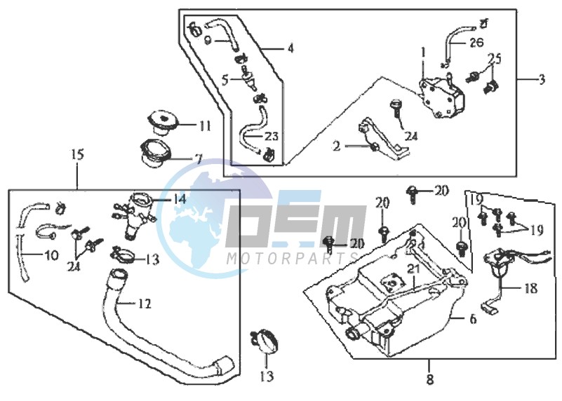 FUEL PUMP FUEL TANK ASSY