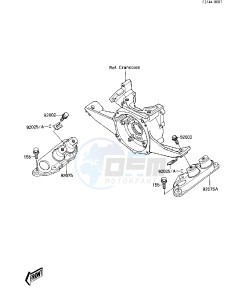 JS 300 B [JS300] (B3) [JS300] drawing ENGINE MOUNT