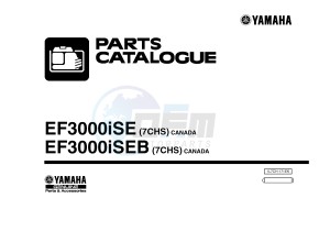 EF3000ISE GASOLINE I 177 (7CHS 7CHS) drawing .1-Front-Page