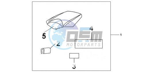 SEAT COWL *R334*