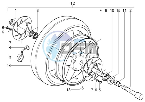 Front wheel