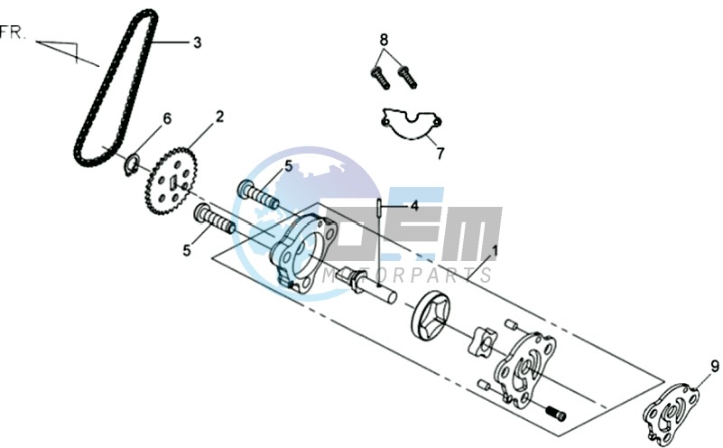 OILPUMP / V-SNAAR OILPUMP